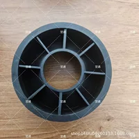 76MM 3inch пластиковая заглушка для бумажной трубки, круглая резиновая заглушка, пластиковая заглушка для бумажной трубки, 7,6 см, черно-белая заглушка для бумажного сердечника