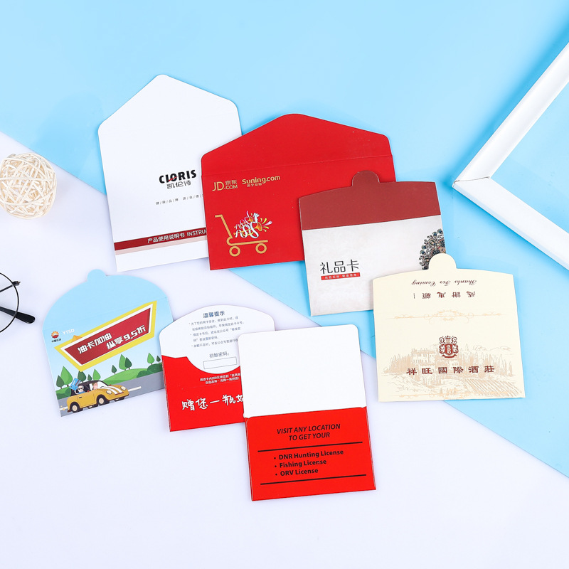 信封袋烫金定 制LOGO复古信封包装加厚信封贺卡烫金logo邀请函