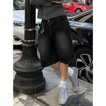 S 73612 Vintage wide leg cropped jeans ���������߷�ţ�п�