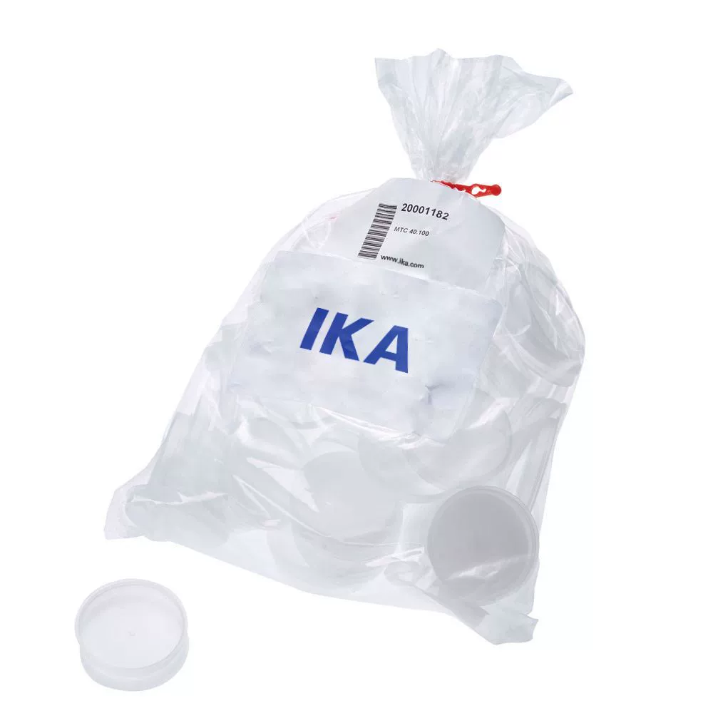 Германия IKA MTC 40.100 | MT 40 шлифовальная чашка крышка (100 шт/пакет)