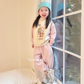 童家居服套装;童套装;童卫衣