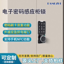 大拇指文件柜智能电子密码柜锁办公感应柜锁储物柜锁家具锁橱柜锁