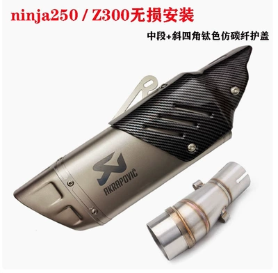 Pipe: Exhaust pipe - 18-ninja250z300