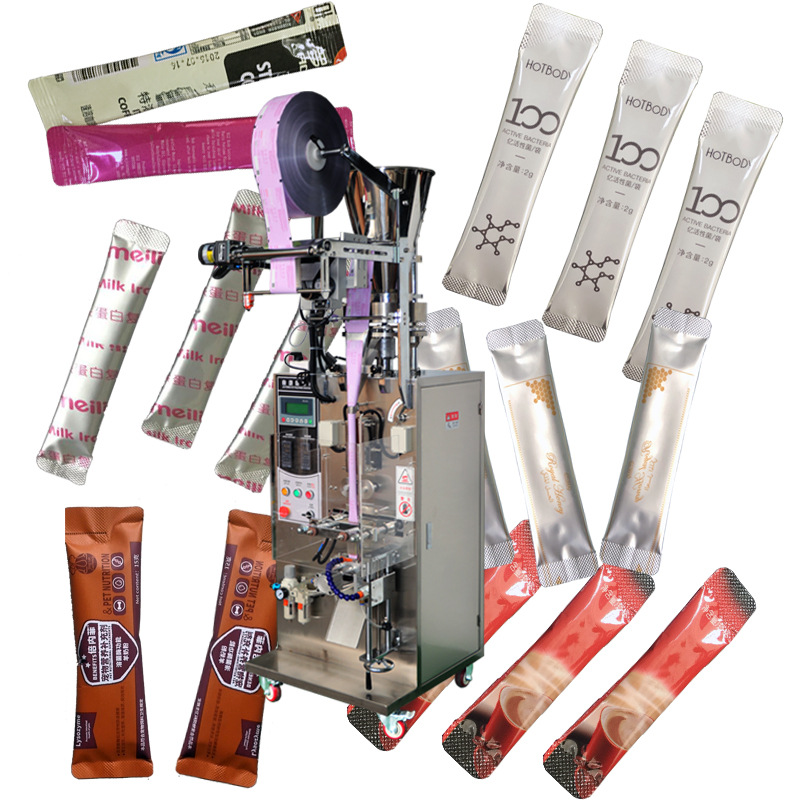 全自动条型红糖姜茶固体颗粒圆角包装机多功能转盘式圆角包装机