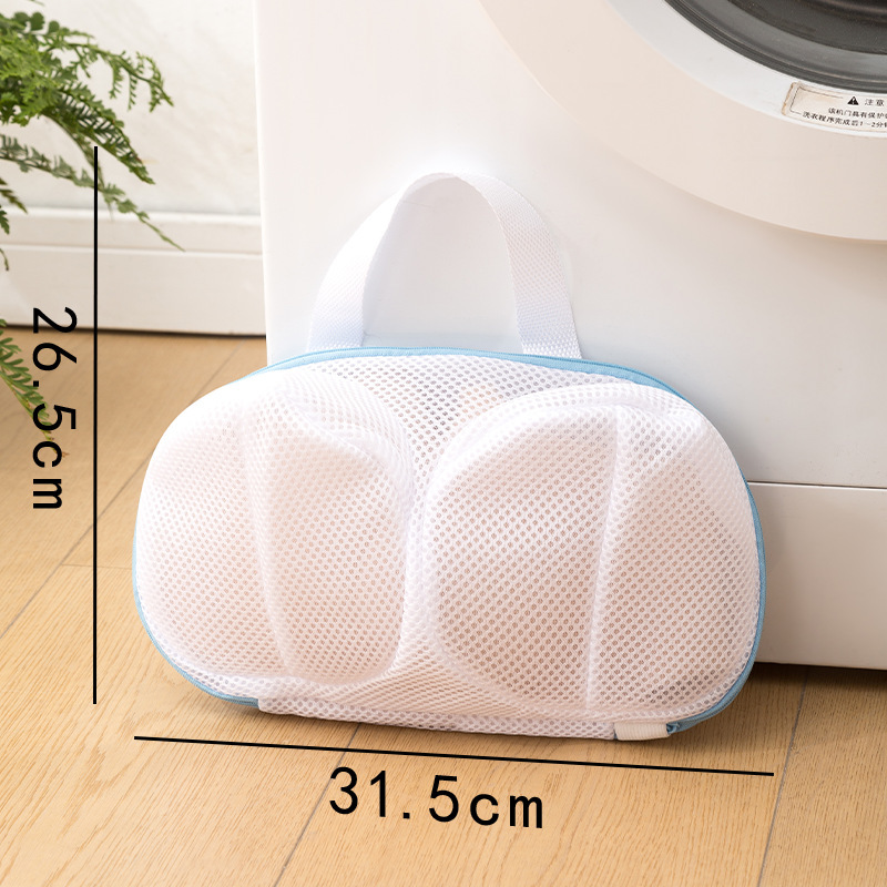 新型ブラジャー洗濯ネット、ブラジャー専用洗濯ネット、家庭用洗濯機専用、厚手下着洗濯ネット|undefined