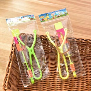 Luminous slingshot flying arrow with light flying Sword Flash catapult rocket toy wholesale Yiwu supply