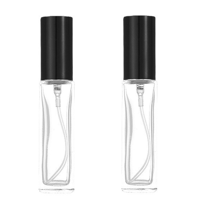 Botella de perfume de alto aspecto botella de perfume portátil de viaje botella de spray de niebla fina de muestra de pequeña capacidad 30ml Cuadrado