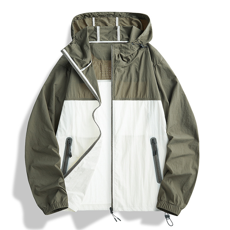 Ropa de protección solar de seda de hielo de la montaña del pájaro carpintero