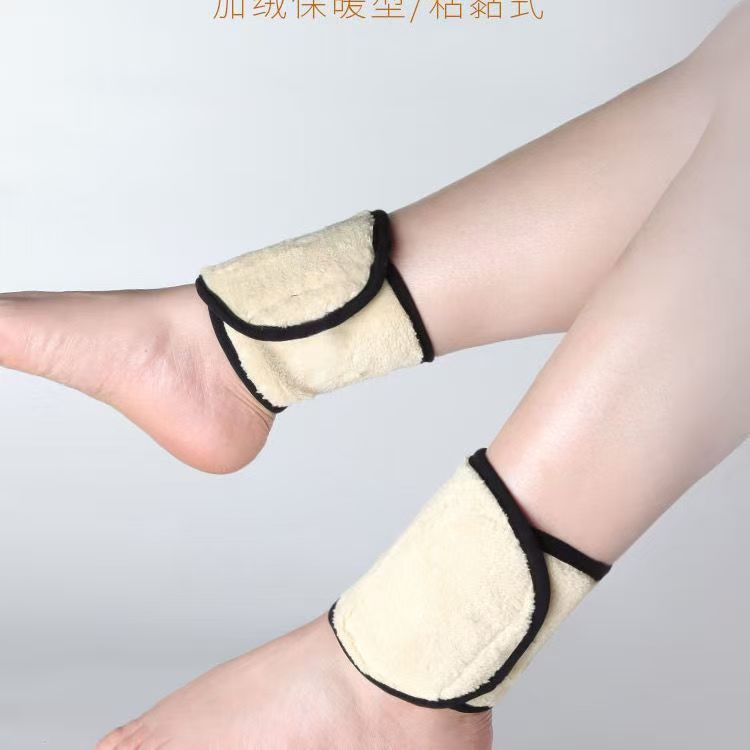 Ankle Protection Autumn and Winter Thickened Ankle Protection Warm Fleece-Lined Men's and Women's Cycling Ankle Protection Adult Ankle Warmers