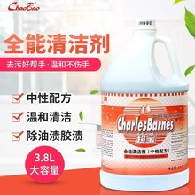 超宝中性全能清洁剂全能水多功能清洗剂商用地面玻璃顽固清洗绿水