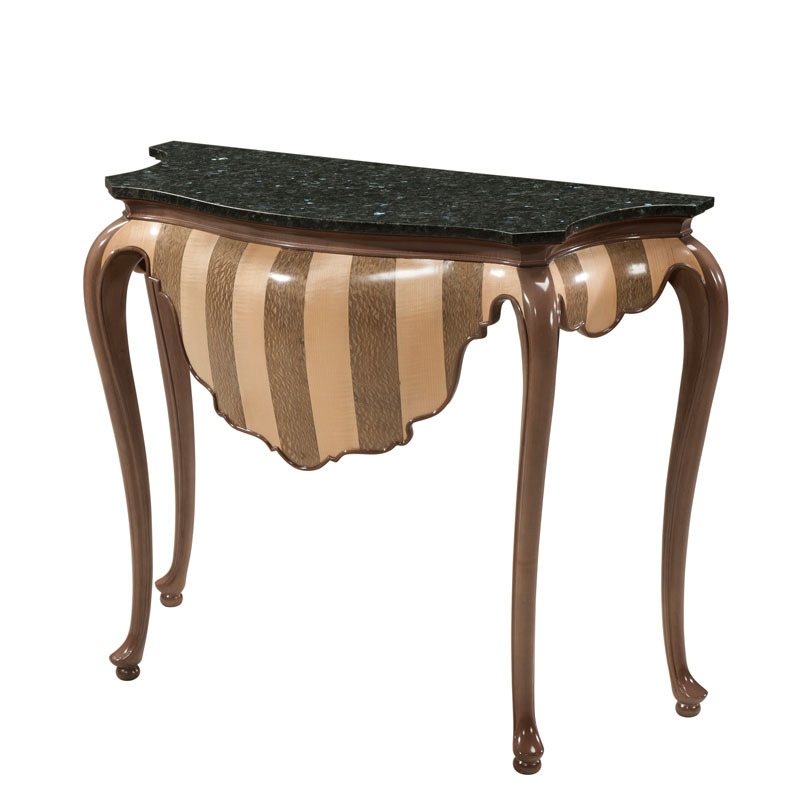 British-style palace solid wood entryway table, Alexander living room decorative console, Neoclassical, irregular, sample room villa furniture