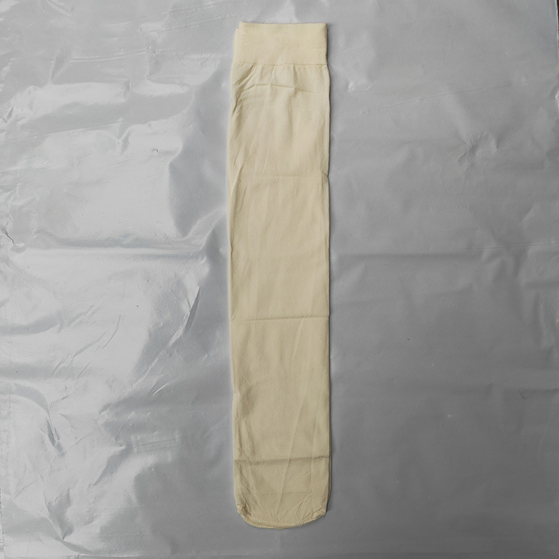 Calcetines finos hasta la pantorrilla, calcetines por encima de la rodilla, calcetines de compresión adelgazantes, calcetines largos hasta la pantorrilla de terciopelo de color sólido estilo JK, calcetines holgados.