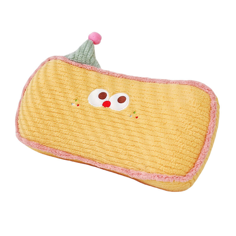 almohada de memoria de dibujos animados almohada de algodón para adultos para proteger la columna cervical almohada de memoria de sueño curvatura recta almohada de esponja para una sola persona image 5
