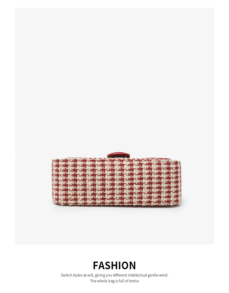 2024 Autumn New Trendy Bird Pattern Underarm Small Square Fashion Versatile Single Shoulder Oblique Straddle Women's Bag_voghion.com