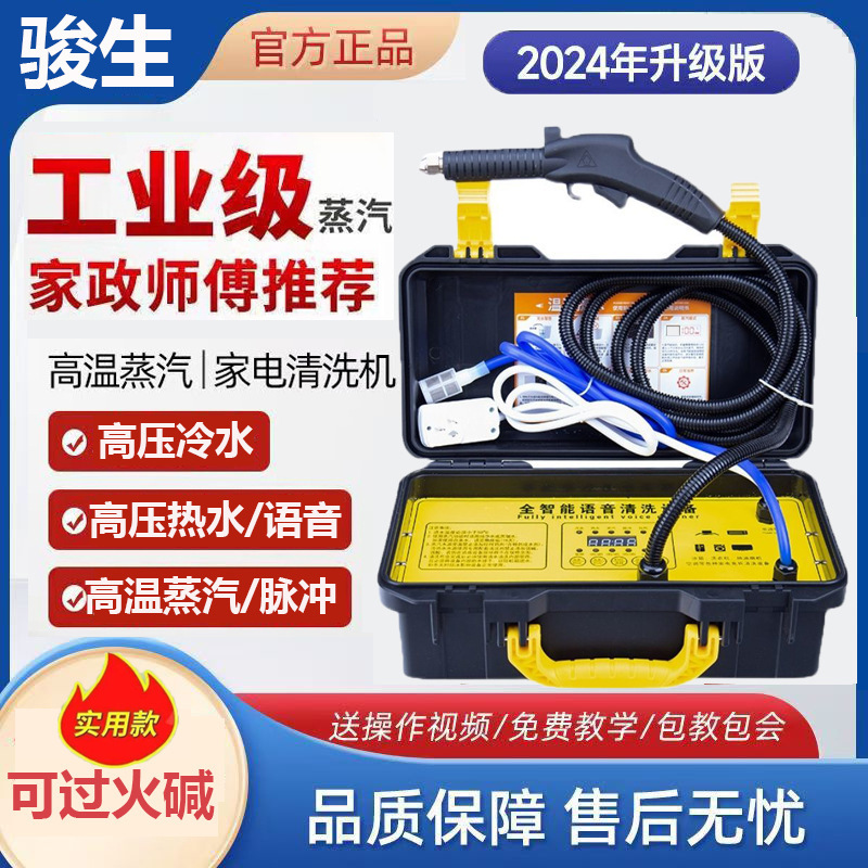 High-Pressure Steam Cleaning Machine, Pulse Air Conditioning Range Hood, Commercial Cleaning Equipment, High-Temperature Cleaning, Decontamination, Sterilization, Car Washing