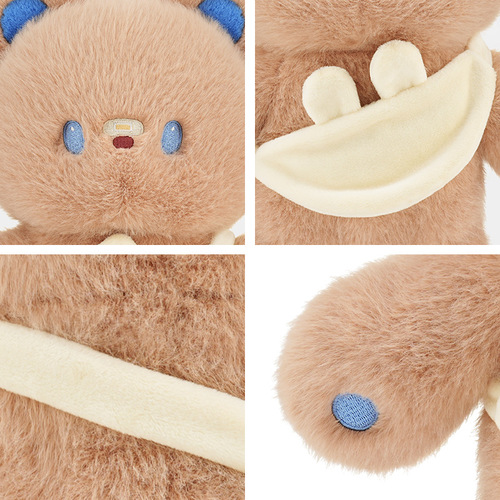 Hug Baby New Cute Creative Cartoon Bunny Bear Plush Toy Doll Children Girls Birthday Gift