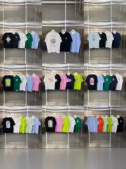 Casual Men's Short-Sleeve T-Shirt with Letter Print 2025 Summer New Arrival Loose Fit Unisex Streetwear