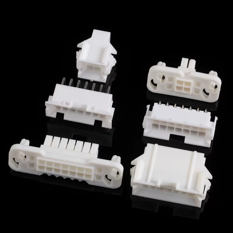 Поставка MX4.2mm 5557 5559 двойная линейная игольчатая контактная посадка с винтовой колонной резиновый корпус шов