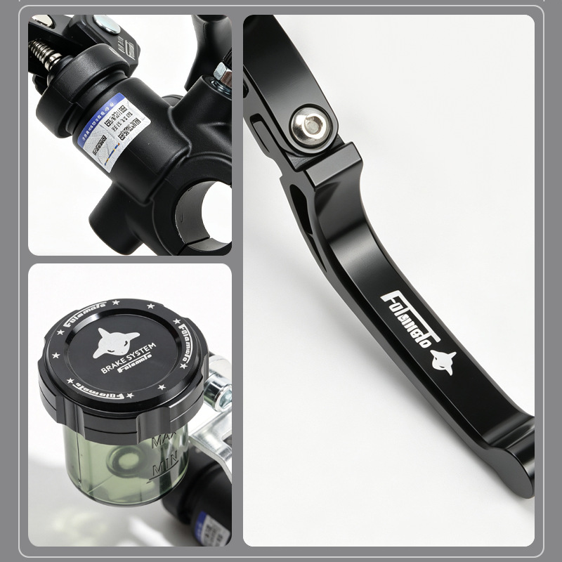 Genuine Flando CNC lever direct push upper pump, universal modification for Niu No.9 front and rear brake pumps