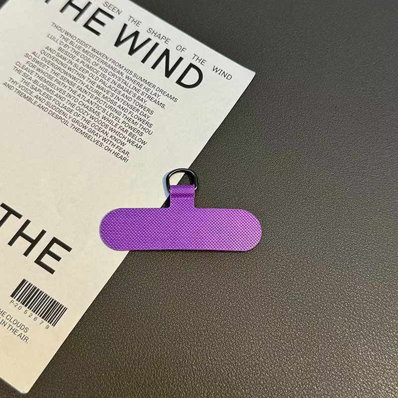 Teléfono móvil cuerdas espaciador clip D-buckle tela curada tarjeta fijación colgante de anillo de metal colgante