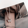 Necklace, universal summer brand chain for key bag , 2023