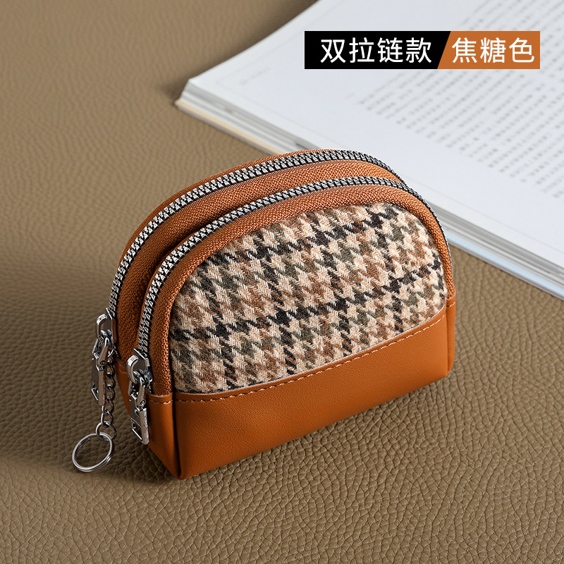 Mil pájaros amor pequeño bolso de cambio nicho femenino diseño exquisito de alta calidad monedas lápiz labial almacenamiento pequeño bolso de tarjetas