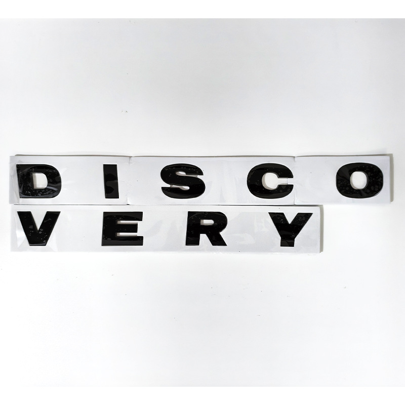 Land Rover – Lettering Hood Front Car logo - discovery-matte-black