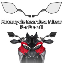 适用杜卡迪街头霸王V2 V4 V4S摩托车后视镜848 Multistrada V2