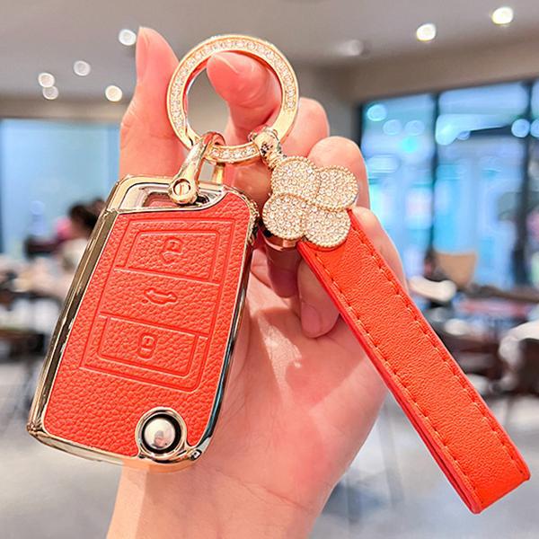For Volkswagen Polo Lavida Sagitar Bora Key Case Plus Tange Golf Buckle Bag Women's Superior