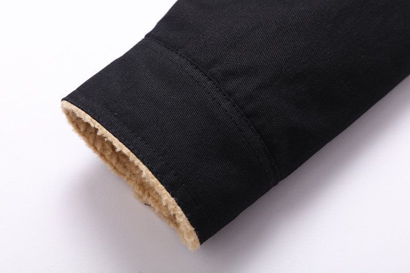 Men's Fleece-lined Workwear Jacket Casual Spring Autumn Blazer_voghion.com