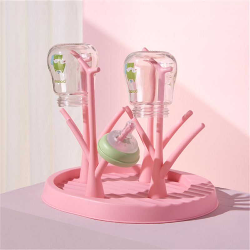 나무 모양-핑크