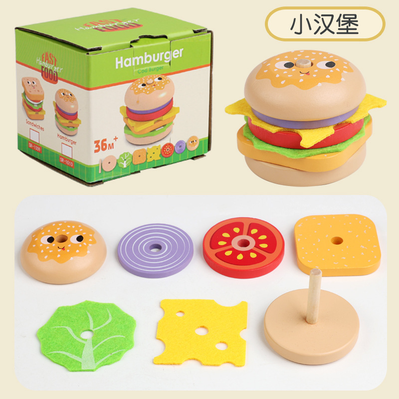 Juguetes de cocina de madera realistas para niñas, con horno, diversión para cortar pizza, juguetes educativos para edades de 3 a 6 años.