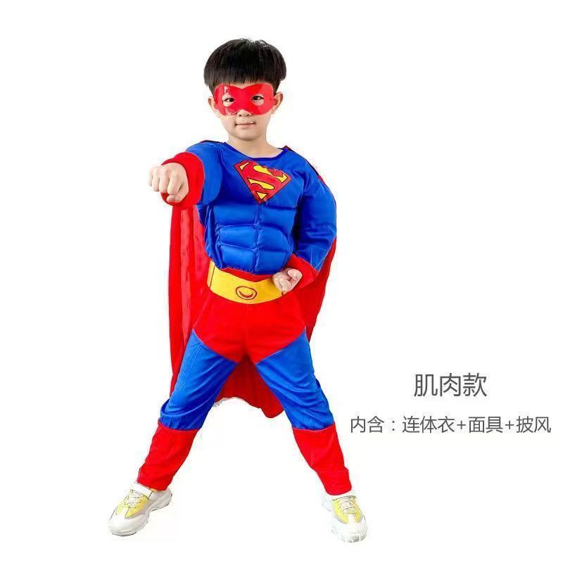 ハロウィンコス子供用パフォーマンスコスチュームキャプテンアメリカオプティマスプライムハルクスチール|undefined