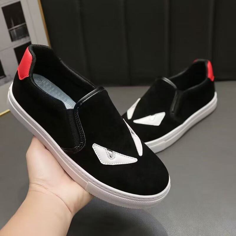 Little Monster Devil Trendy Versatile Popular Eye-Design Autumn Men's Sneakers Student Fashion Shoes Soft Sole Comfortable Soft Sole Little Monster Devil Trendy Versatile Popular Eye-Design Autumn Men's Sneakers Student Fashion Shoes Soft Sole Comfortable Soft Sole