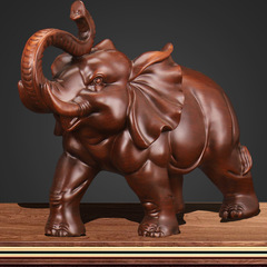 大象擺件吉象擺件中式工藝品擺設家居裝飾禮品公司店鋪廠家直供