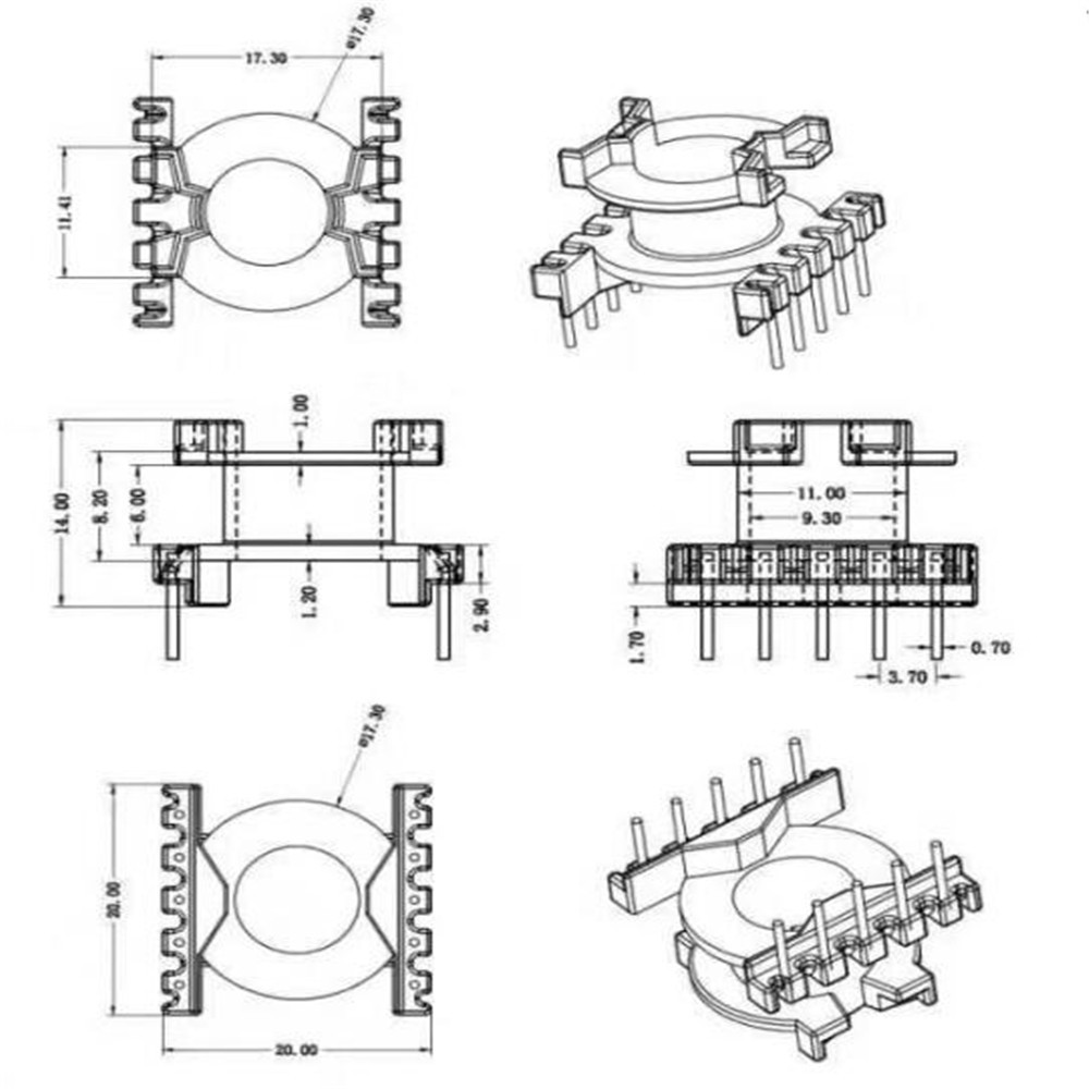 PQ2014骨架 0.2 0.24 0.28