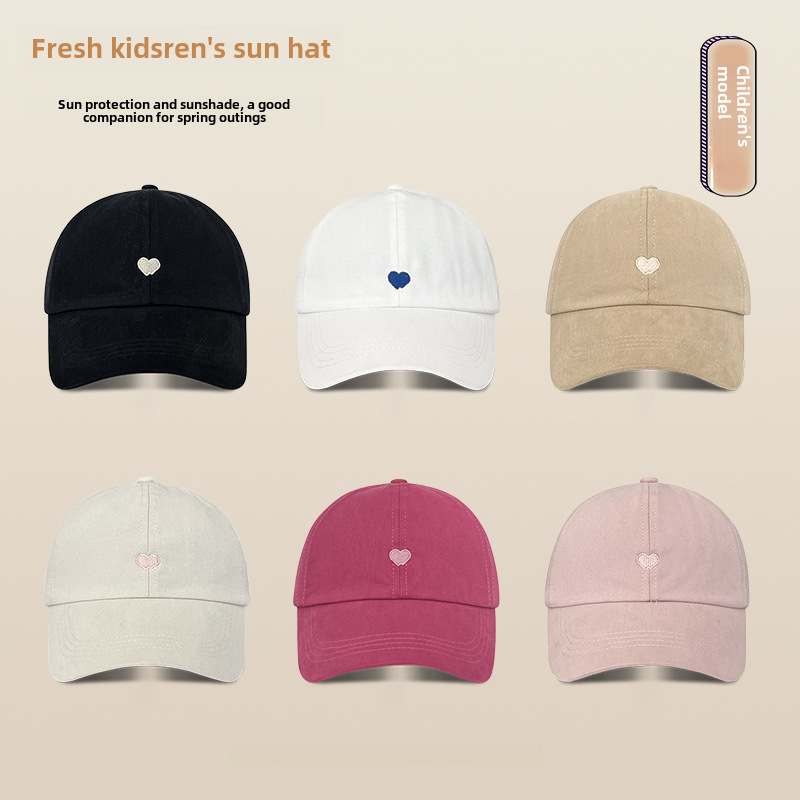 Kinderen Baseball Cap Kinderen Hoge Paardenstaart Zonnehoed Lente en Zomer Zonbescherming Lege Top Cap Jongens Zonnehoed_voghion.com