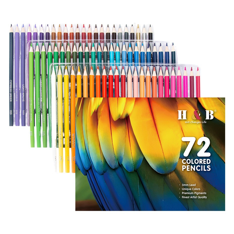 72 color 120 color aceitoso color plomo traje portátil profesional arte estudiante pintado a mano pintura cepillo en stock al por mayor