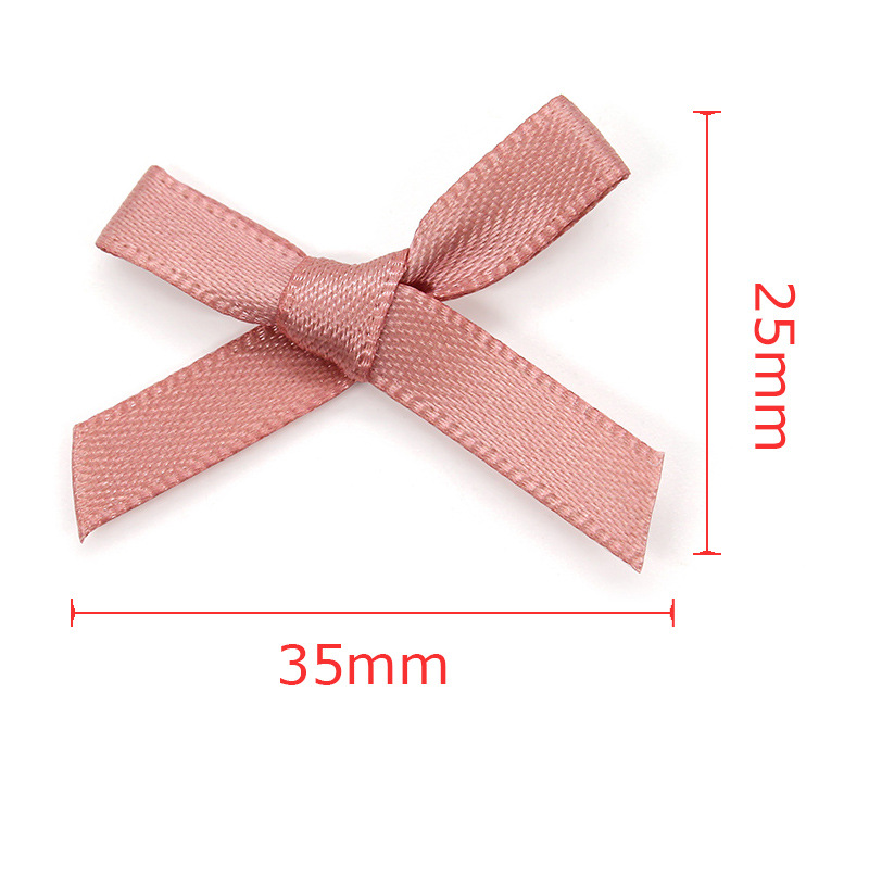 6mm bowknot bricolaje materiales hechos a mano accesorios ropa interior decoración cinta mini accesorios de lazo al por mayor