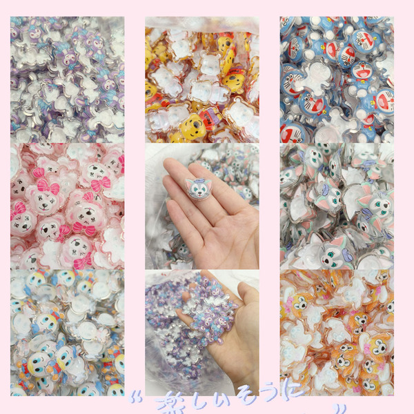 Planetary acrylic cartoon accessories