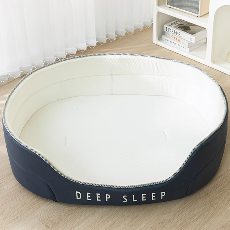 Otoño e invierno perro de sueño profundo Perrera de perro grande perro mediano y grande Golden Retriever nido de esponja engrosada abierta nido de mascotas