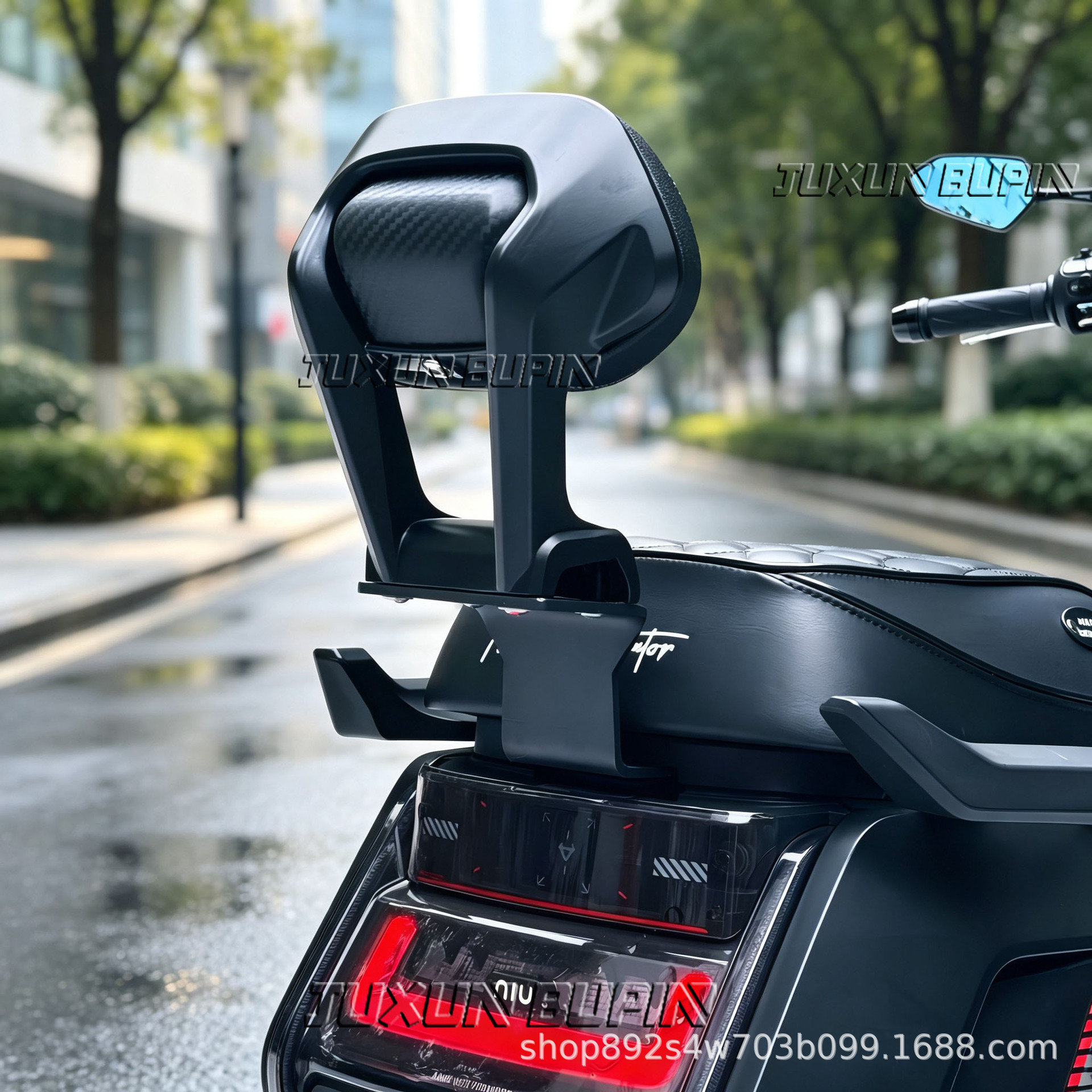 Suitable for Niu NX Marathon rear backrest wind speed/NX/NXT/NXL electric vehicle motorcycle rear seat cushion accessories