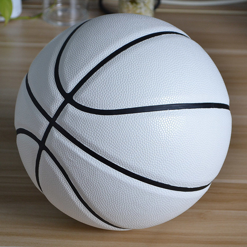 Basketball Wear resistant solid color 5/6/7 unmarked non-slip match Concrete children woman juvenile adult Cross border