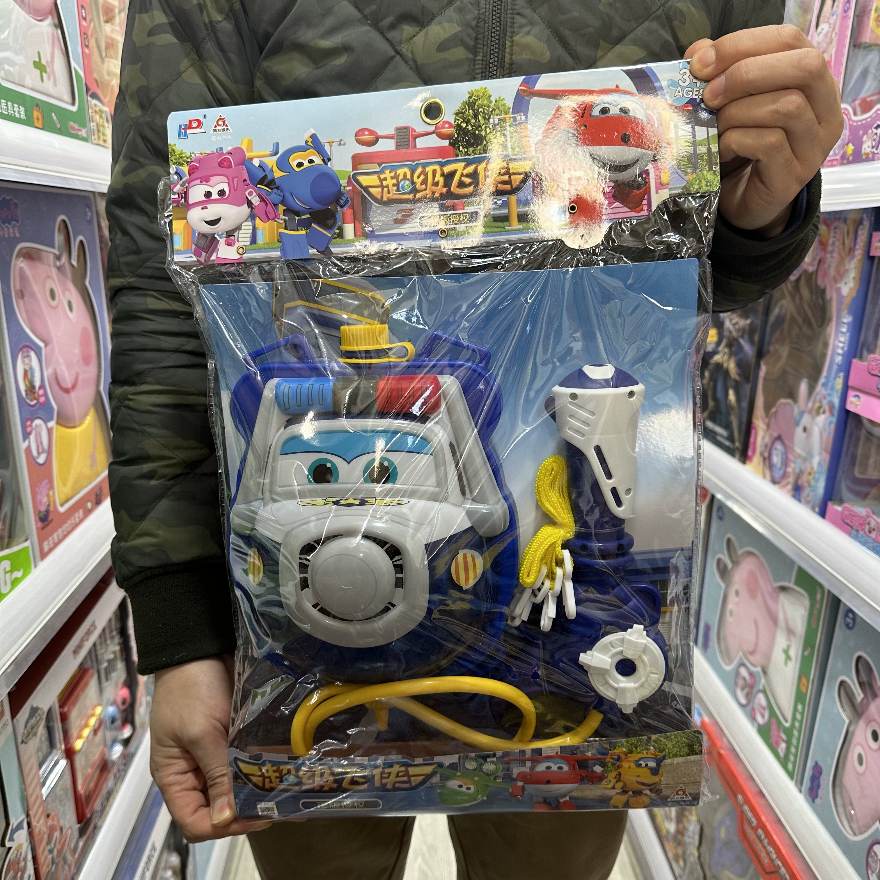 Мультяшный рюкзак, водный пистолет, вместительная игрушка для игр в воде для мальчиков и девочек