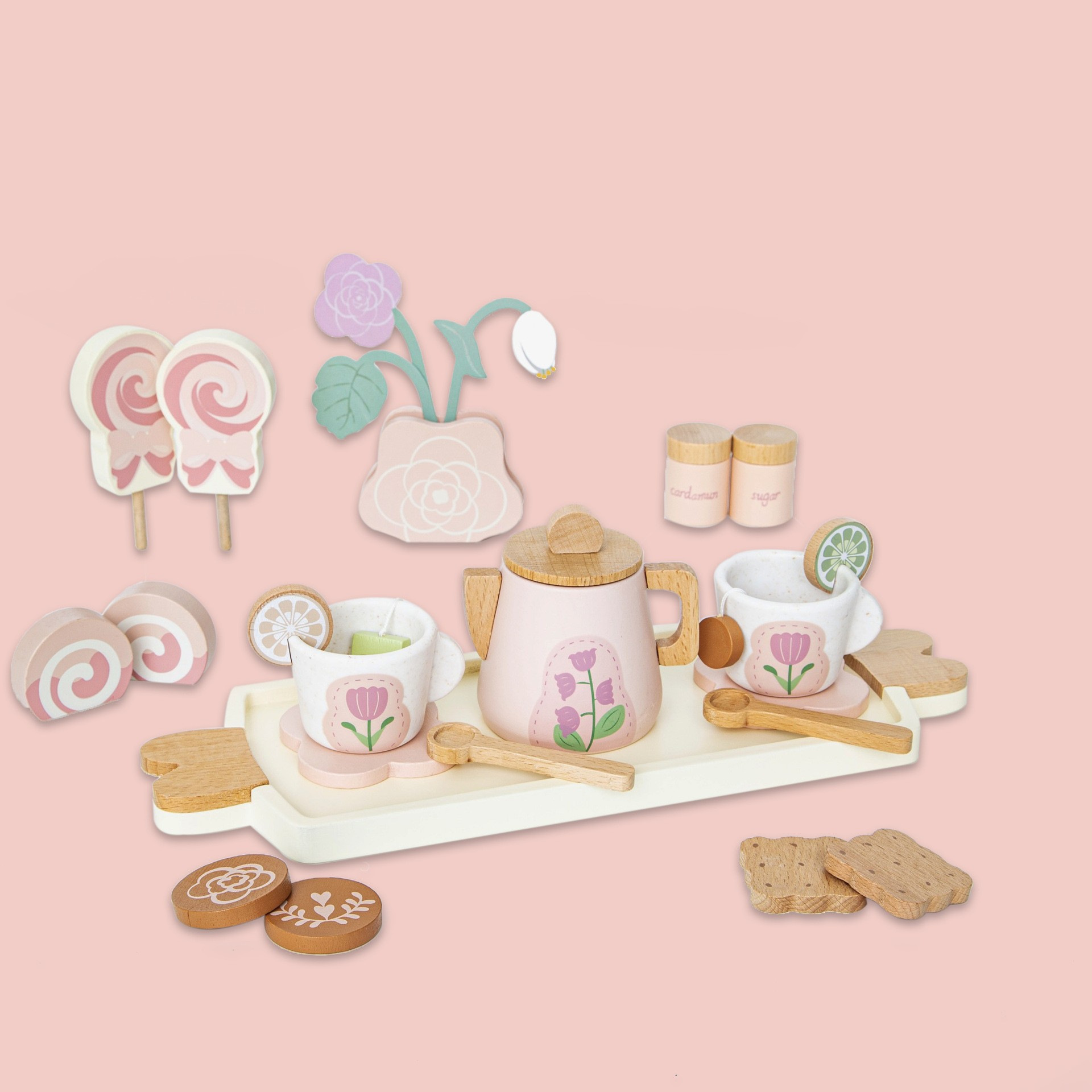 백도 치즈 애프터눈 티