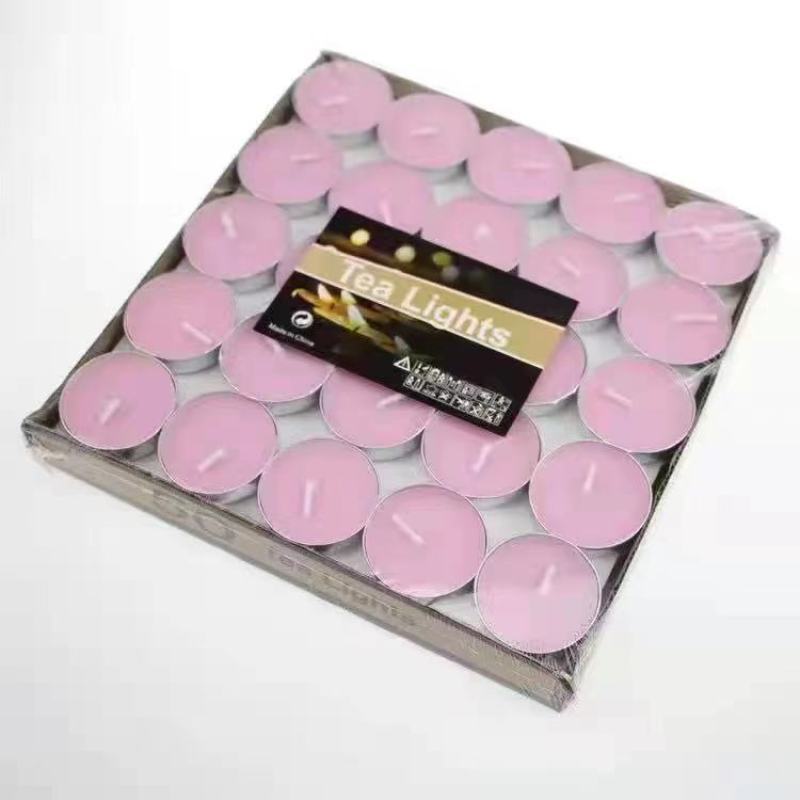Velas de té de alto valor facial, día de San Valentín sin humo, flores de incienso, oro sin humo, propuesta de matrimonio, vela de fragancia