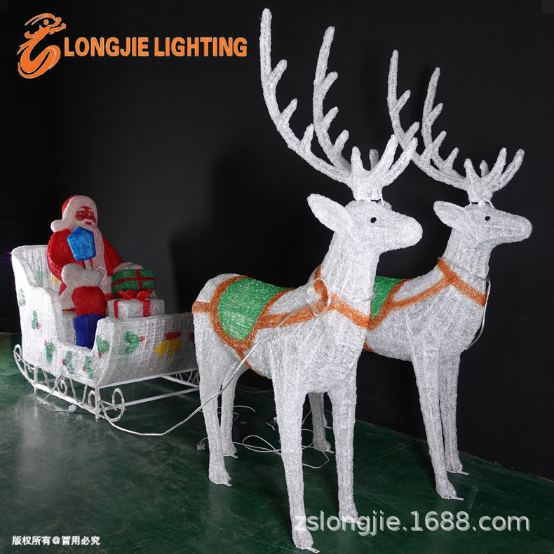 ��6�� 3D¹�������͵� ʥ������led����еƵν�����СƷ��