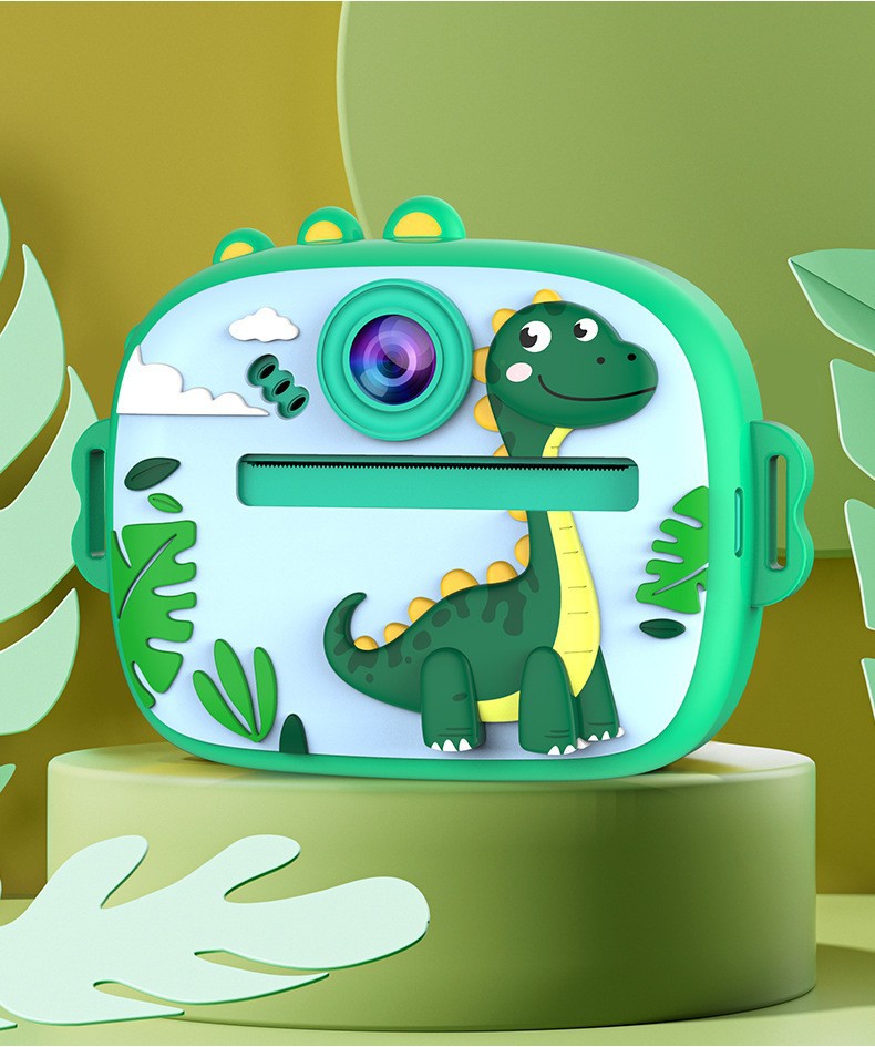 Nueva cámara de impresión Cámara digital para niños Polaroid lindo juguete de dibujos animados mini cámara de impresión HD