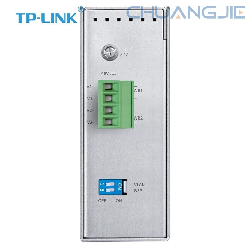 TP-LINK TL-SF1005P Industrial Grade 5 Ethernet guide orbit wall-mounted POE switch