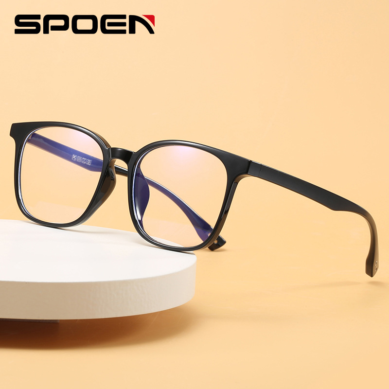 新款防蓝光眼镜男女同款看手机电脑抗辐射可配度数护目平光镜
